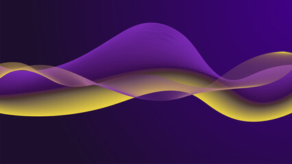 Colorful Wave Gradient Background 