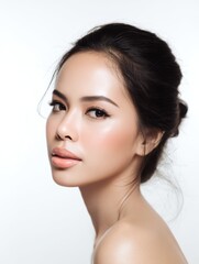 Fototapeta premium Asian model face portrait of young pretty spa skincare routine for women