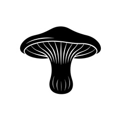 king oyster mushroom  .svg