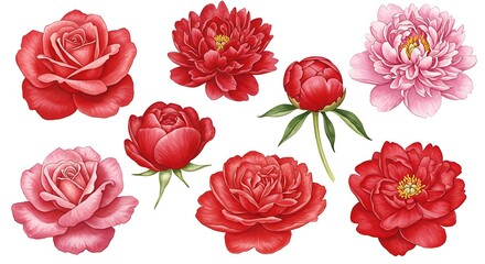 Crimson & Blush