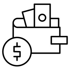 Finance Outline Symbol