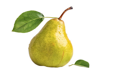 Pear isolated on transparent background 