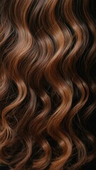 Fototapeta premium Four Perspectives of Curly Hair with Artistic Digital Rendering