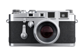 Studio photo of vintage camera