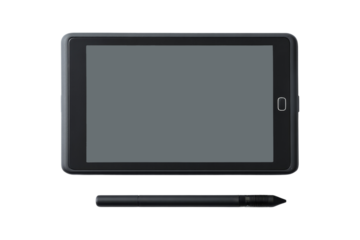 Creating art with digital tablet