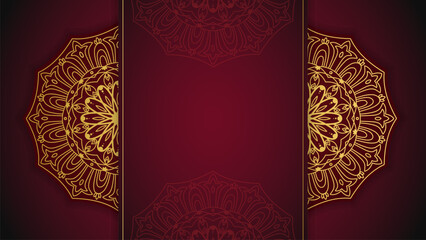 Luxury Mandala Islamic Background