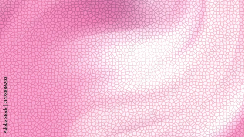 Poster abstract pink and white textured swirling background with cellular pattern