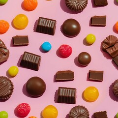 Sweet food, cake and chocolate wallpaper