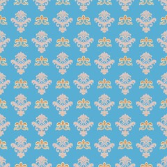 Damask seamless pattern 
