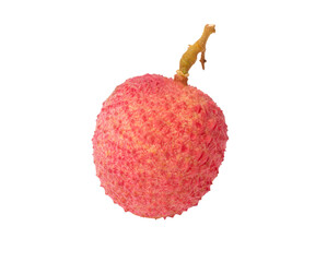 Lychee isolated on white