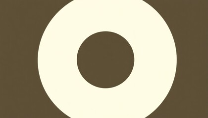 Abstract concentric circles in neutral tones, creating a minimalist and modern pattern for artistic applications