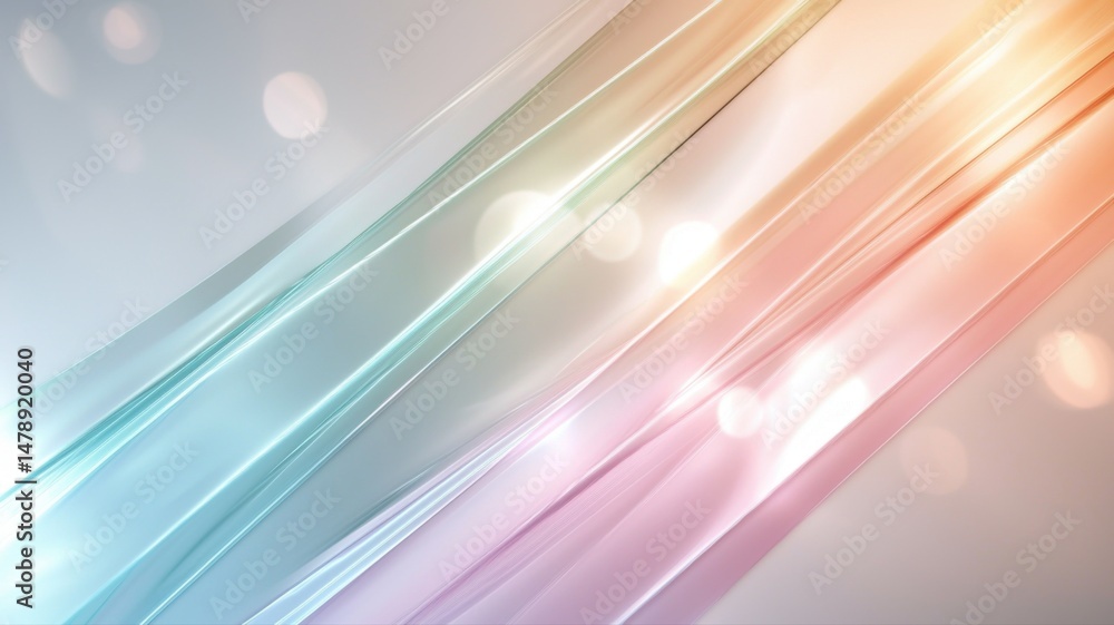 Poster abstract shiny light streaks with bokeh background abstract background light streaks shiny bokeh car