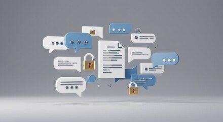 Secure Communication and Data Protection  Ensuring Privacy in Digital Messaging