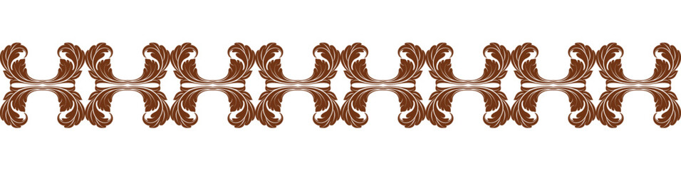 Elegant floral seamless pattern with intricate symmetrical designs. Perfect for wallpaper, fabric, textile, wrapping, background, or decorative use in digital and print projects.