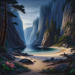 Phantastische Welten über und unter Wasser,bizarre Höhlen.