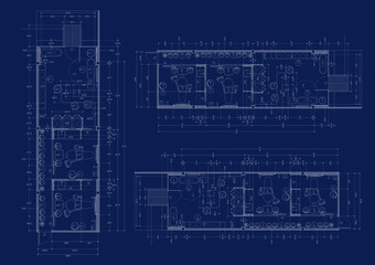 Write a blueprint architecture for building.