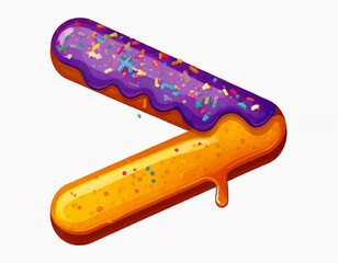 Candy-Coated Math Symbols Collection – Greater Than