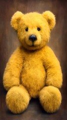 Obraz premium Teddy Bear Studio Shot