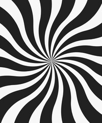 Twisted background. Spiral background. Abstract sunburst swirl background image. Abstract psychedelic spiral background.