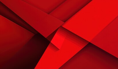 Obraz premium Intricate geometric design in deep crimson tones.