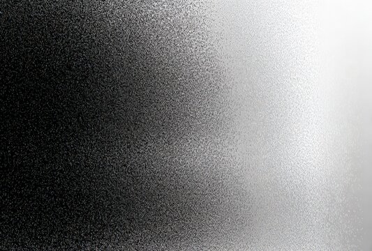 Abstract gradient of black and white dots.