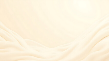 Obraz premium Gentle waves of beige fabric forming a soft gradient background for your creative project