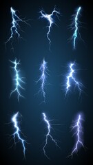Lightning effect element set