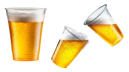 プラカップビール