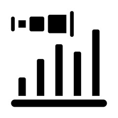 Long-term vision Solid Icon