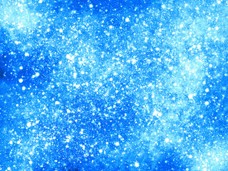 明るい宇宙風のイラスト素材