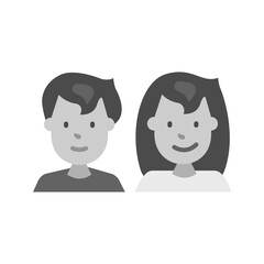 Guests icon vector image. Suitable for mobile apps, web apps and print media.