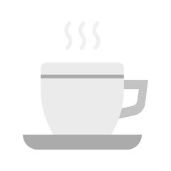 Hot Coffee icon vector image. Suitable for mobile apps, web apps and print media.