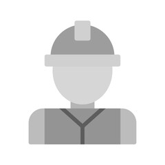 Industry Worker II icon vector image. Suitable for mobile apps, web apps and print media.