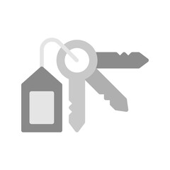 Keys icon vector image. Suitable for mobile apps, web apps and print media.
