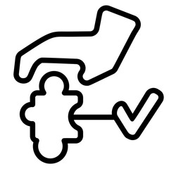 Collaboration Line Icon