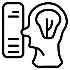 Fototapeta premium Innovation Line Icon