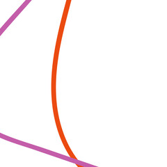 Pink orange abstract lines background 