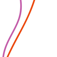 Pink orange abstract lines background 