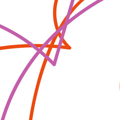 Pink orange abstract lines background 