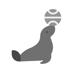 Performing at Circus icon vector image. Suitable for mobile apps, web apps and print media.