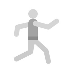 Running icon vector image. Suitable for mobile apps, web apps and print media.