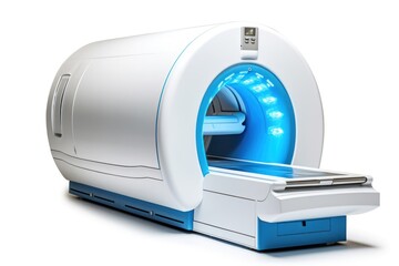 Magnetic resonance imaging white background electronics technology.