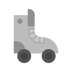 Skates icon vector image. Suitable for mobile apps, web apps and print media.