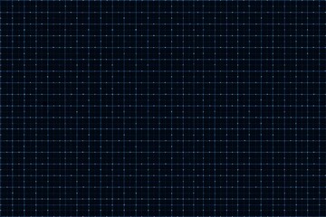 Dark grid pattern with light lines and points.