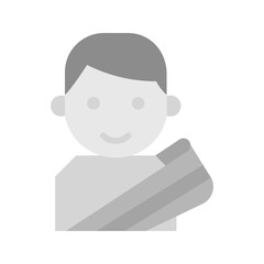 Using Towel icon vector image. Suitable for mobile apps, web apps and print media.