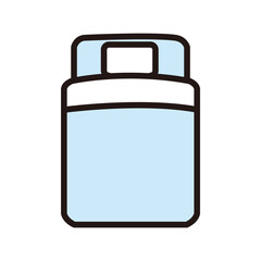 寝具（敷布団、枕、掛け布団）