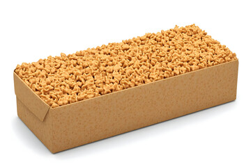 Brown brick texture closeup