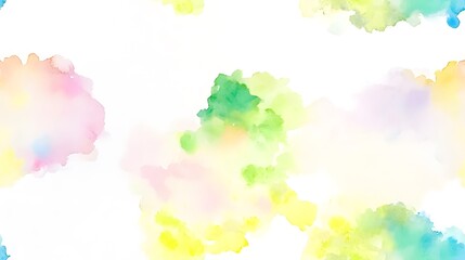 Abstract watercolor design pattern of soft colors.