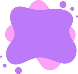 Blob Shape Text Box Element