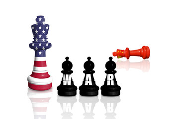 USA and China trade war. China and US trade, duty, tariffs, customs competition